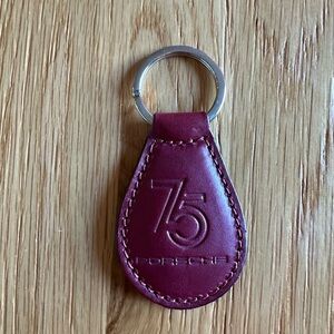 Porsche x Backdrop 75 anniversary keychain LIMITED EDITION